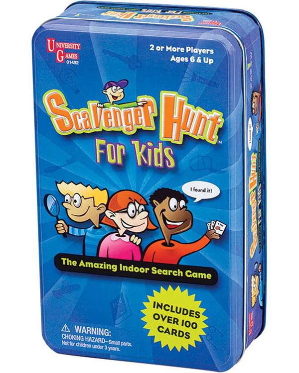 SCAVENGER HUNT FOR KIDS TIN